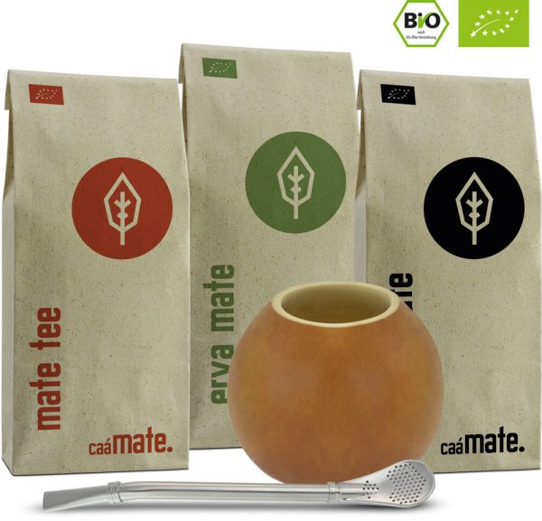 mate tee set traditionell